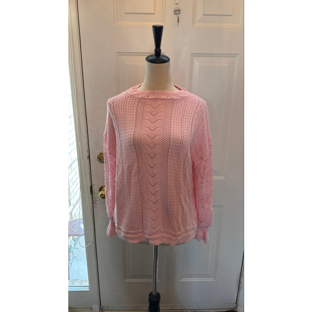 Women lace sweater
